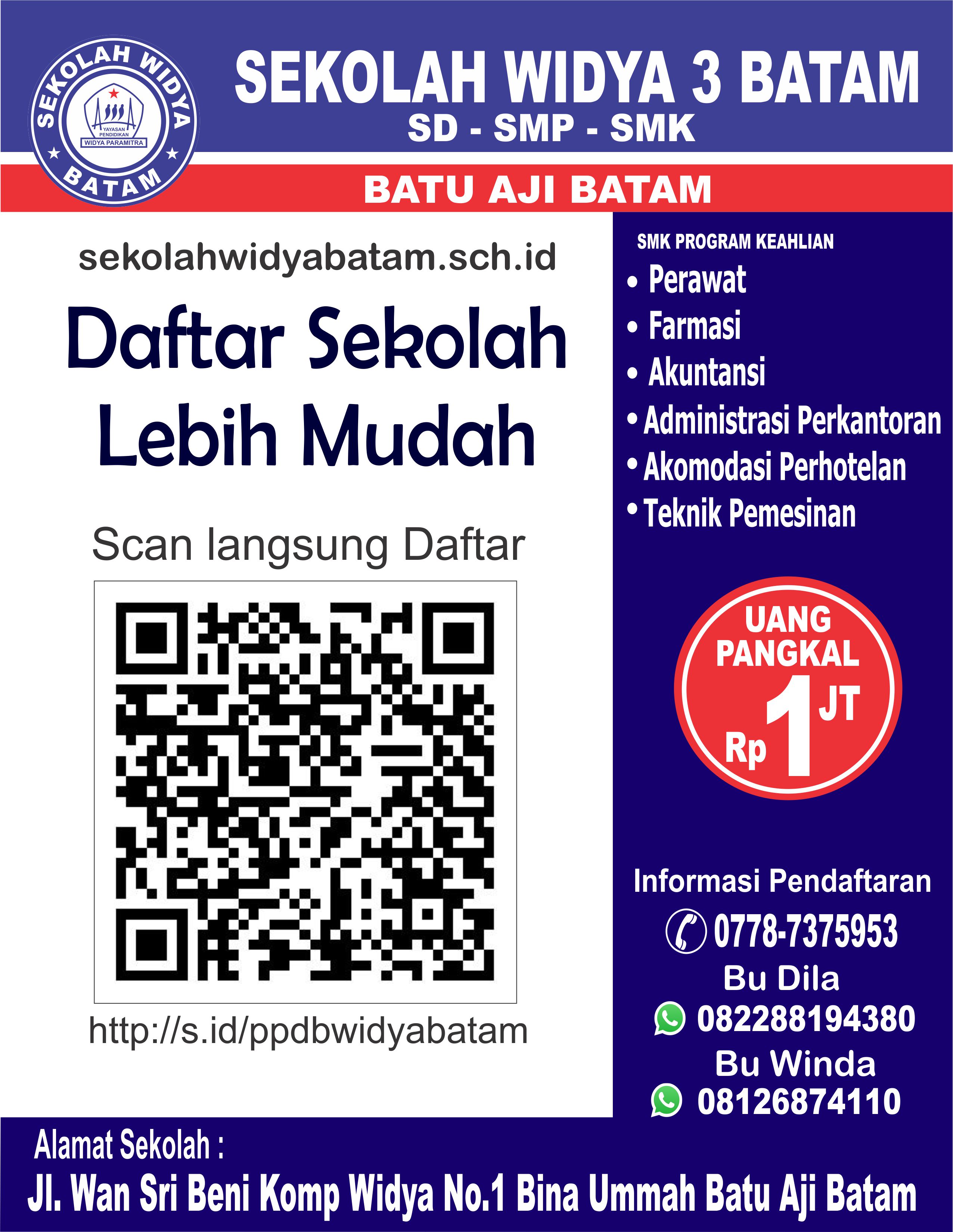 Poster sekolah widya 3